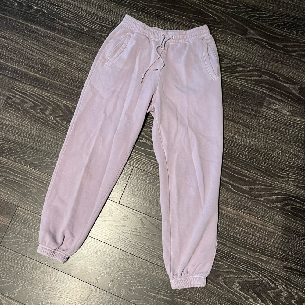 Lavender A&F Essential Sunday Sweatpant